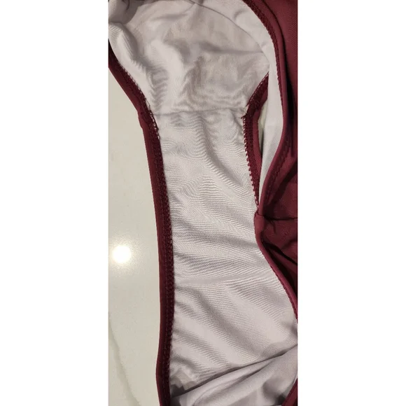 Torrid Underwire Long Mesh Overlay Swim Dress With Brief Violet XL - Picture 6 of 11